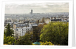 View of the town from Montmartre hill by Anonymous