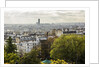View of the town from Montmartre hill by Anonymous