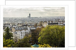 View of the town from Montmartre hill by Anonymous