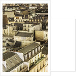 Typical roofs from Galeries Lafayette roof terrace by Anonymous