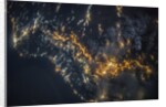 Astronaut photo of Southwestern Saudi Arabia at night by Anonymous