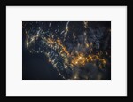Astronaut photo of Southwestern Saudi Arabia at night by Anonymous