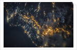 Astronaut photo of Southwestern Saudi Arabia at night by Anonymous