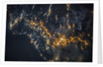Astronaut photo of Southwestern Saudi Arabia at night by Anonymous