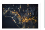 Astronaut photo of Southwestern Saudi Arabia at night by Anonymous