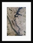 Satellite view of New York City by Anonymous