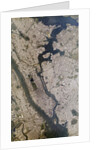 Satellite view of New York City by Anonymous