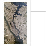 Satellite view of New York City by Anonymous