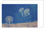 Palm Jumeirah and The World artificial islands in Dubai by Anonymous