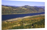 Looking East up the Columbia River, Columbia River Gorge National Scenic Area, Oregon by Anonymous