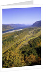 Looking East up the Columbia River, Columbia River Gorge National Scenic Area, Oregon by Anonymous