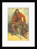 Pensive Pirate on Chest by Anonymous