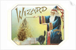 Wizard Tobacco Label by Anonymous