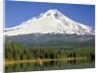 Fishing at Trillium Lake by Anonymous