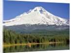 Fishing at Trillium Lake by Anonymous