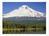 Fishing at Trillium Lake by Anonymous