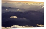 Aerial view of North Cascade Mountain Range by Anonymous