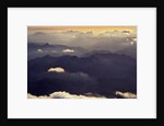 Aerial view of North Cascade Mountain Range by Anonymous