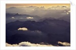 Aerial view of North Cascade Mountain Range by Anonymous