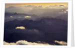 Aerial view of North Cascade Mountain Range by Anonymous