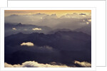 Aerial view of North Cascade Mountain Range by Anonymous