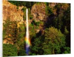 Multnomah Falls rainbow by Anonymous