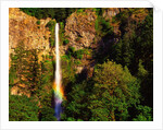 Multnomah Falls rainbow by Anonymous