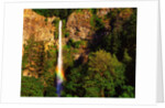 Multnomah Falls rainbow by Anonymous