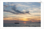 Balearic Islands - sunset time at Es Cavall d'en Borras Bay, parc de ses Salinas by Anonymous