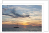 Balearic Islands - sunset time at Es Cavall d'en Borras Bay, parc de ses Salinas by Anonymous