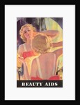 Beauty Aids, Woman at Mirror by Anonymous