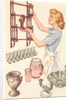 Woman with Knickknacks by Anonymous