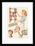 Woman with Knickknacks by Anonymous