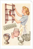 Woman with Knickknacks by Anonymous