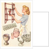 Woman with Knickknacks by Anonymous