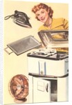Woman with Modern Appliances by Anonymous