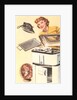 Woman with Modern Appliances by Anonymous