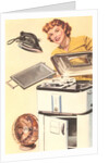 Woman with Modern Appliances by Anonymous