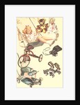 Little Girl and Toys by Anonymous