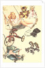 Little Girl and Toys by Anonymous