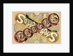 Showcard Labels by Anonymous