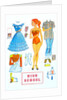 High School Paper Doll by Anonymous