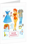 High School Paper Doll by Anonymous
