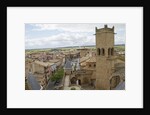 Olite from the top of the Royal Palace by Anonymous