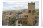 Olite from the top of the Royal Palace by Anonymous
