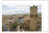 Olite from the top of the Royal Palace by Anonymous