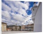 Placa (square) de Tiradentes with the Museu (museum) da Inconfidencia (Old Town Hall) from the Palacio (palace) dos Governadores (old Escola de Minas - School of Mines) by Anonymous