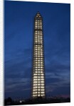 Washington Memorial with Scaffolding at sunset, Washington DC by Anonymous