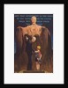 Lincoln Memorial, Man and Grandson by Anonymous