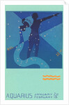 Aquarius, The Water Bearer by Anonymous